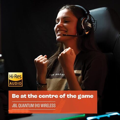 JBL Quantum 910 Wireless Gaming Headset, Black, Large (Renewed) in Saudi Arabia