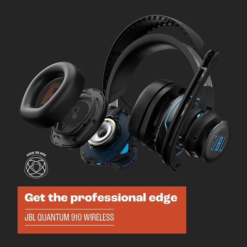 JBL Quantum 910 Wireless Gaming Headset, Black, Large (Renewed) in Saudi Arabia