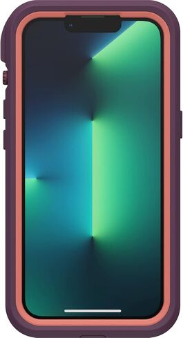 حافظة LifeProof iPhone 13 Pro (فقط) FRĒ Series - سوداء، مقاومة للماء IP68، واقي شاشة مدمج، حماية غطاء المنفذ، مثبتة على MagSafe in Kuwait