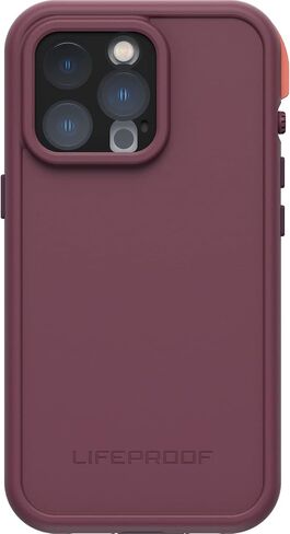 حافظة LifeProof iPhone 13 Pro (فقط) FRĒ Series - سوداء، مقاومة للماء IP68، واقي شاشة مدمج، حماية غطاء المنفذ، مثبتة على MagSafe in Kuwait