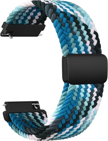 Braided Band Compatible with Garmin Venu/Venu Sq/Venu 2 Plus Watch Band Women Men, 20mm Soft Nylon Sport Replacement Strap for Garmin Venu Watch Band in Saudi Arabia
