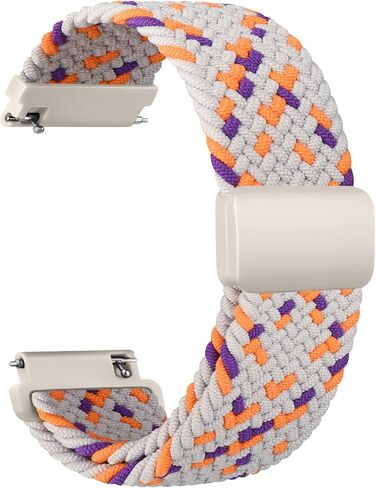 Braided Band Compatible with Garmin Venu/Venu Sq/Venu 2 Plus Watch Band Women Men, 20mm Soft Nylon Sport Replacement Strap for Garmin Venu Watch Band in Saudi Arabia