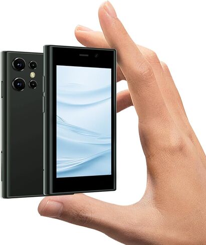 هاتف ذكي صغير 4G LTE، شاشة HD 3 بوصة، ذاكرة وصول عشوائي 2 جيجابايت + ذاكرة وصول عشوائي 16 جيجابايت، نظام تشغيل Android 9، رباعي النواة MT6739CW، كاميرا مزدوجة، 2000 مللي أمبير في الساعة، متجر تطبيقات ثنائي الشريحة، WiFi Tiny Android هاتف محمول محمول in Saudi Arabia