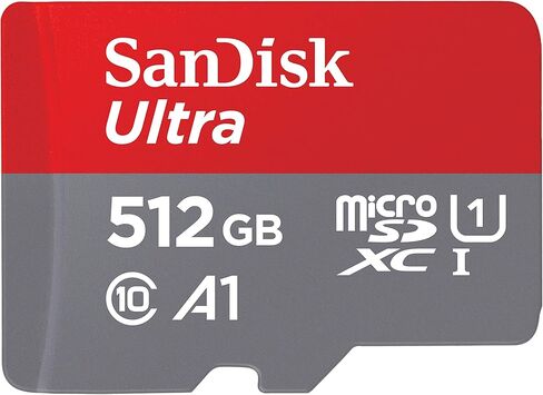 بطاقة SanDisk MicroSDXC Ultra سعة 512 جيجابايت وسعة 150 ميجابايت فقط - بطاقة SD ذات سعة ممتدة (MicroSDHC) in Saudi Arabia