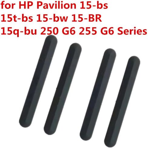 4 قطعة استبدال الجزء السفلي قواعد مطاطية شرائط ل HP بافيليون 15-BS 15T-BS 15-BW 15-BR 15Q-BU 250 G6 255 G6 سلسلة أسود in Kuwait