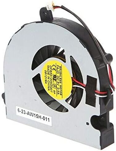 CPU Cooling Fan for Clevo B4100 B5100 B5100M B7110 B7130 W110 W110ER W170HN W170HR Earth P370 P370EM P375SM Laptop, P/N: 6-23-AW15H-010 DFS551205GQ0T-FAJD AB7505HX-GE3 in Saudi Arabia