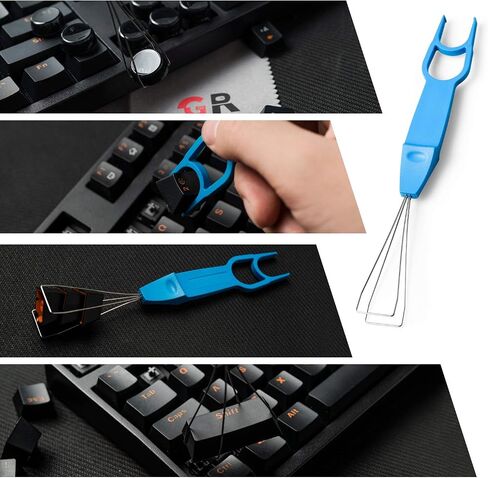Griarrac لوحة المفاتيح الميكانيكية O Ring Switch Dampener مع Keycap Puller Remover Brush حقيبة ملحقات، لـ Cherry MX Kailh Box Gateron 40A-L (150 قطعة) in Saudi Arabia