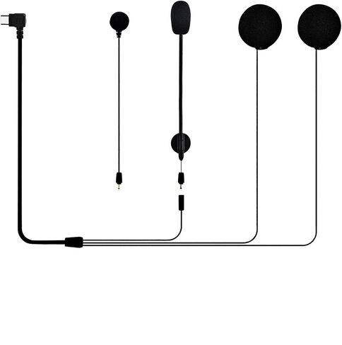 Motorcycle Bluetooth Headset Replacement Parts, Accessories for T1 and T2, Speaker and Microphone for T1 and T2 in Saudi Arabia