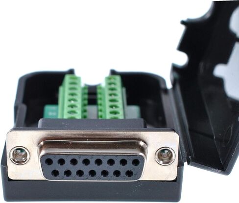 Oiyagai DB15 أنثى 15Pin موصل محول برغي محطة اندلاع المجلس لحام مجاني in Kuwait