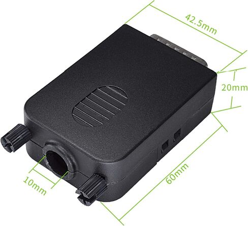 Oiyagai DB15 أنثى 15Pin موصل محول برغي محطة اندلاع المجلس لحام مجاني in Kuwait