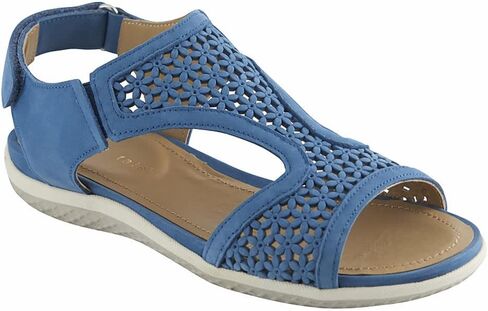 David Tate Womens Lazer Nubuck T-Strap Sport Sandals in Saudi Arabia