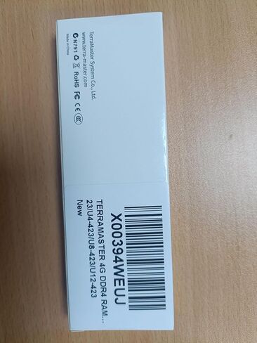 TERRAMASTER 4G DDR4 RAM SO-DIMM 3200Mhz لـ F2-223، F4-223، F2-423، F4-423، T6-423، T9-423، T12-423، U4-423، U8-423، U12-423، T9 -450، T12-450، U8-450 in Kuwait