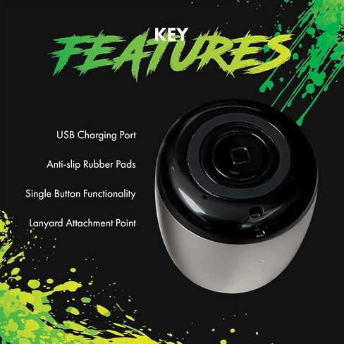 Pure-Hypr Audio SB300 Mini Speaker Pair | Two Portable Bluetooth Speakers | Hours of Quality Music | The Little Speakers with Big Sound | Red in Saudi Arabia
