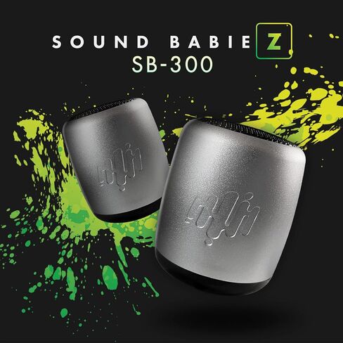 Pure-Hypr Audio SB300 Mini Speaker Pair | Two Portable Bluetooth Speakers | Hours of Quality Music | The Little Speakers with Big Sound | Red in Saudi Arabia