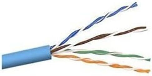 Belkin CAT6 Stranded Bulk Cable * 4PR;24AWG; 500 Blue (A7J704-500-BLU) in Saudi Arabia