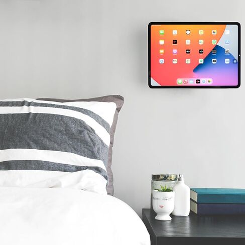 حامل تثبيت على الحائط للكمبيوتر اللوحي iTODOS لأجهزة iPad وiPhone وKindle Fire HD وKindle Paper White وGalaxy Tabs وGoogle Nexus7/11 وSwitch والقارئ الإلكتروني وتعديل 360 درجة متوافق مع الكمبيوتر اللوحي والهاتف مقاس 4 ~ 12.9 بوصة in Kuwait