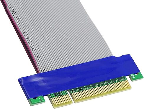 وصلة كابل تمديد بشريط مرن من YXQ PCI-E 8X إلى 16X in Saudi Arabia