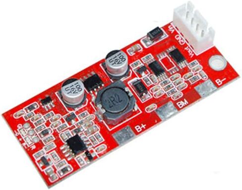 1 قطعة 2S 18650 بطارية ليثيوم ذكي التوازن شحن لوح حماية 18650 ليثيوم الأقمار الصناعية (مع كابل 4pin) in Kuwait