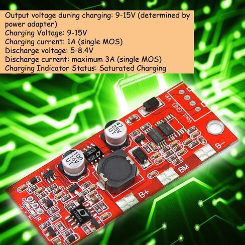 1 قطعة 2S 18650 بطارية ليثيوم ذكي التوازن شحن لوح حماية 18650 ليثيوم الأقمار الصناعية (مع كابل 4pin) in Kuwait