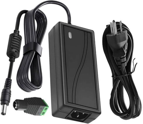 Power Supply, 12V Power Transformers, AC 100-240V to DC 12V 10A Power Supply LED Adapter, 120 Watt Max, for LED Strip Neon Rope String Lights, Computer Project, Recorder, TV Screen in Saudi Arabia