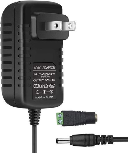 Power Supply, 12V Power Transformers, AC 100-240V to DC 12V 10A Power Supply LED Adapter, 120 Watt Max, for LED Strip Neon Rope String Lights, Computer Project, Recorder, TV Screen in Saudi Arabia
