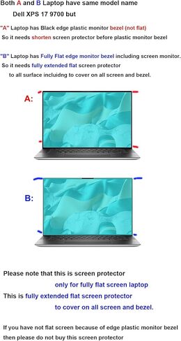 واقي شاشة Healing Shield لشاشة اللمس Dell XPS 17 9700 4K، واقي شاشة خفيف مضاد للوهج غير لامع LCD طبقة حماية خفيفة in Kuwait