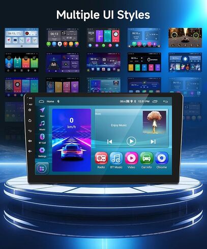 راديو ستيريو 2G 64G Android CarPlay لسيارة Audi A4/S4/RS4 (2002-2007) Seat Exeo (2008-2012)، شاشة Rimoody 9 بوصة تعمل باللمس Android Auto Mirror Link Bluetooth FM/RDS GPS WiFi HiFi SWC كاميرا احتياطية in Kuwait