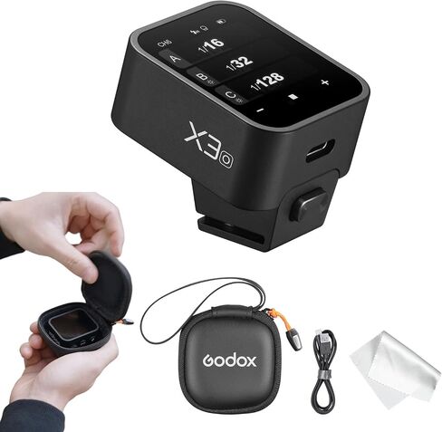 Godox X3 O X3-O X3O TTL Wireless Flash Trigger for Olympus Panasonic Cameras, OLED Touchscreen Flash Transmitter,Built-in Lithium Battery+Quick Charge(Xpro-O/XProII-O Upgrade Version) in Saudi Arabia