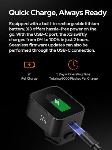 Godox X3 O X3-O X3O TTL Wireless Flash Trigger for Olympus Panasonic Cameras, OLED Touchscreen Flash Transmitter,Built-in Lithium Battery+Quick Charge(Xpro-O/XProII-O Upgrade Version) in Saudi Arabia