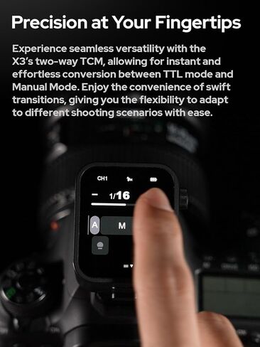 Godox X3 O X3-O X3O TTL Wireless Flash Trigger for Olympus Panasonic Cameras, OLED Touchscreen Flash Transmitter,Built-in Lithium Battery+Quick Charge(Xpro-O/XProII-O Upgrade Version) in Saudi Arabia