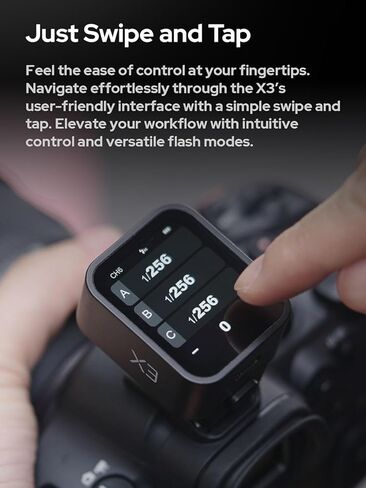 Godox X3 O X3-O X3O TTL Wireless Flash Trigger for Olympus Panasonic Cameras, OLED Touchscreen Flash Transmitter,Built-in Lithium Battery+Quick Charge(Xpro-O/XProII-O Upgrade Version) in Saudi Arabia