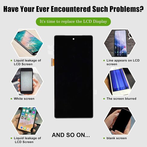 LCD Digital Display Replacement Compatible with Google Pixel 7A GWKK3 GHL1X G0DZQ(Black Without Frame) LCD Display Touch Screen Digitizer Assembly with Repair Tools-6.1inch in Saudi Arabia