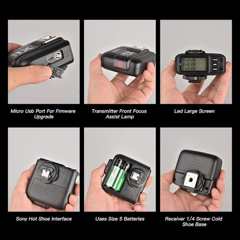 Godox X1T-O TTL Wireless Flash Trigger Transmitter for Olympus Panasonic, Support 1/8000s HSS Function 5 Groups 32 Channels (X1T-O Trigger) in Saudi Arabia