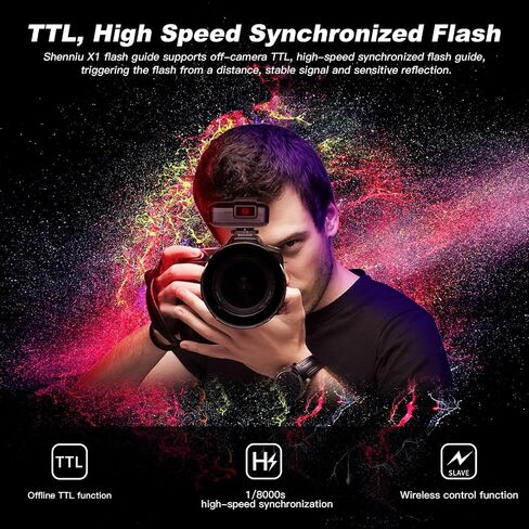 Godox X1T-O TTL Wireless Flash Trigger Transmitter for Olympus Panasonic, Support 1/8000s HSS Function 5 Groups 32 Channels (X1T-O Trigger) in Saudi Arabia