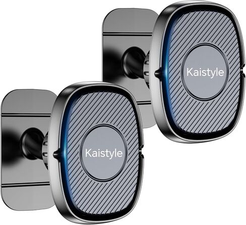 حامل هاتف مغناطيسي للسيارة، مغناطيس فائق، حامل مغناطيسي للسيارة iPhone للهاتف الخلوي، لوحة القيادة + فتحة التهوية، حامل هاتف لسيارتك حامل هاتف مغناطيسي لجميع الهواتف الذكية والكمبيوتر اللوحي in Kuwait