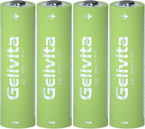 AA Lithium Battery 16 Pack, 1.5V Double A Long-lasing Lithium Iron Battery Non-Rechargeable for Blink Security Camera System, Trail Camera, Game Camera, Flashlight in Kuwait