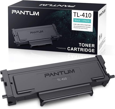 خرطوشة حبر سوداء Pantum TL-410 تعمل مع سلسلة DL-410، متوافقة مع طابعات سلسلة P3012DW، P3302DW، M7120DW، M6800FDW، M6802FDW، M7200FDW، M7200FDW، M7300FDW، إنتاجية صفحة تصل إلى 1500 صفحة (1) in Kuwait