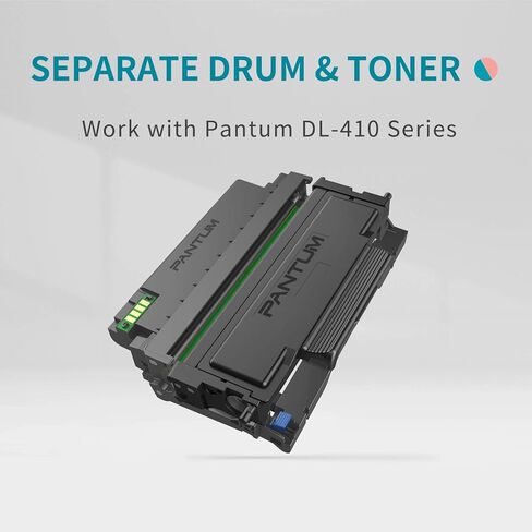 خرطوشة حبر سوداء Pantum TL-410 تعمل مع سلسلة DL-410، متوافقة مع طابعات سلسلة P3012DW، P3302DW، M7120DW، M6800FDW، M6802FDW، M7200FDW، M7200FDW، M7300FDW، إنتاجية صفحة تصل إلى 1500 صفحة (1) in Kuwait