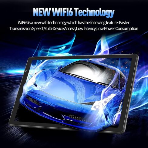 تابلت 10 بوصة، تابلت أندرويد 12 مع حافظة، كمبيوتر لوحي مع ذاكرة وصول عشوائي 2 جيجابايت وذاكرة وصول عشوائي 32 جيجابايت، معالج 1.6 جيجا هرتز، بطارية 6000 مللي أمبير في الساعة، 1280 * 800 IPS، مكبر صوت مزدوج، كاميرات مزدوجة، النوع C (رمادي) in Kuwait