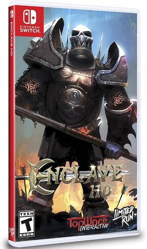 ENCLAVE HD Standard Edition (Nintendo Switch) LIMITED RUN #157 - Physical Cartridge & Case w/ Reversible Cover in Saudi Arabia