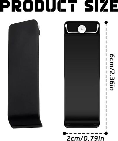 4 قطع من الغلاف الخلفي لجهاز Nintendo Switch Stand Back Switch Stand Back for Nintendo Switch Kickstand بديل Switch Kickstand Shell حامل متوافق مع وحدة التحكم Switch (أسود) in Kuwait