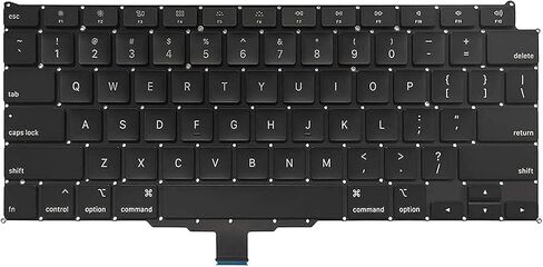 Replacement US Keyboard for MacBook Air Retina 13" A2179 MWTJ2LL/A MVH22LL/A 2020 Years MC 3302 in Saudi Arabia