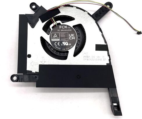 Bestparts استبدال مروحة تبريد وحدة المعالجة المركزية + وحدة معالجة الرسومات الجديدة لـ ASUS TUF Gaming (2022) FX507 FX507ZC FX507ZE، FA507 FA507RE FA507RC FP88 DFSCK22D05883E FPSP DFSCK22115181E 12V 1A Fan in Saudi Arabia