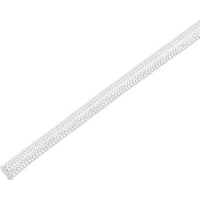 DMiotech 1Pcs 33Ft-4mm White Fiberglass High Temperature Sleeving Insulation Tubing for Cable Protection