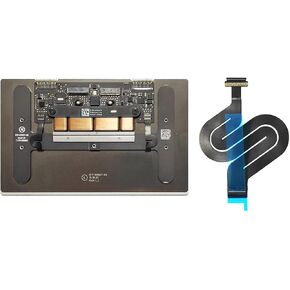 Replacement trackpad touchpad with Flex Cable for MacBook 12inch 2016 2017 Year (Silver