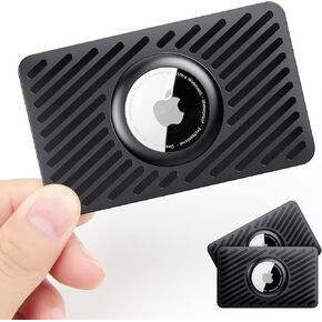 [Slim 2-Pack] for Airtag Wallet Holder Case, Compatible with Air Tag, Airtag Holder for Wallet, Purse,Handbag, Luggage Tags and More
