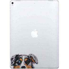 5 x 5 inch Merle Aussie Australian Shepherd Dog Removable Vinyl Decal Stickers for iPad Macbook Laptop (Or Any Flat Surface)