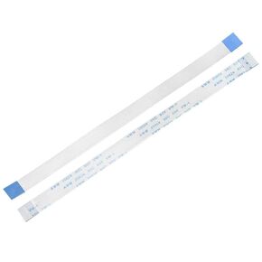 uxcell Flexible Flat Cable, 16 Pins 0.5mm Pitch 150mm FPC FFC Flexible Ribbon Cable for LCD TV DVD Player Laptop 5Pcs (A Type)