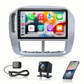 2G+64G Android 12 Car Stereo Radio for Honda Pilot 2006 2007 2008 Built-in CarPlay Android Auto, 1280 * 800 Touchscreen Support GPS WiFi Bluetooth SWC Mirror Link Backup Camera
