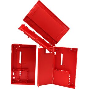 Deal4GO TV Charging Dock Station Housing Shell Faceplate Case kit Replacement for Nintendo Switch (RED Ma Rio Special Edition)